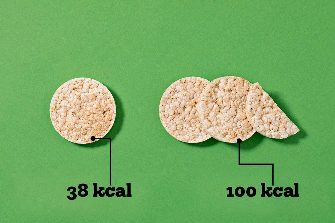 Hvor meget er 100 kalorier?