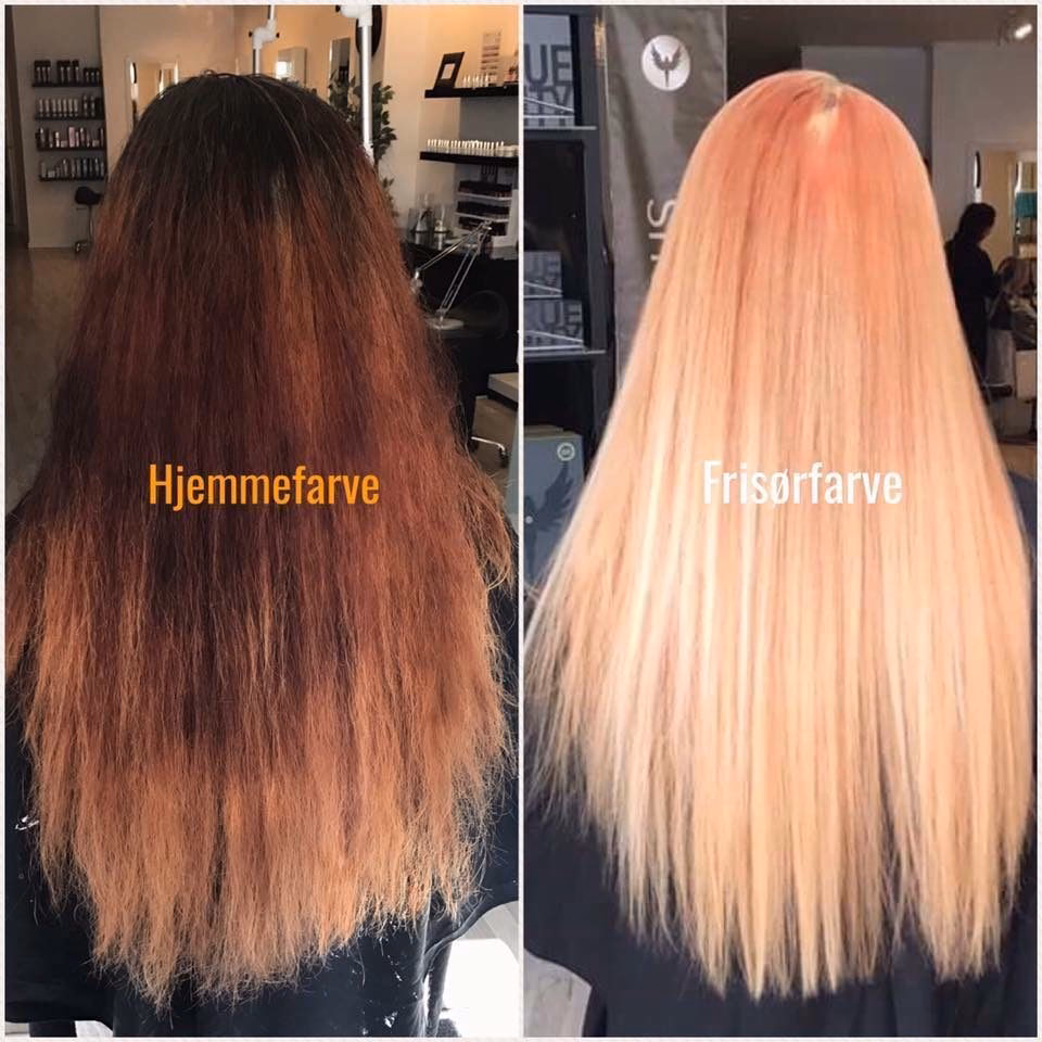 Hvordan får jeg det orange ud af mit hår?