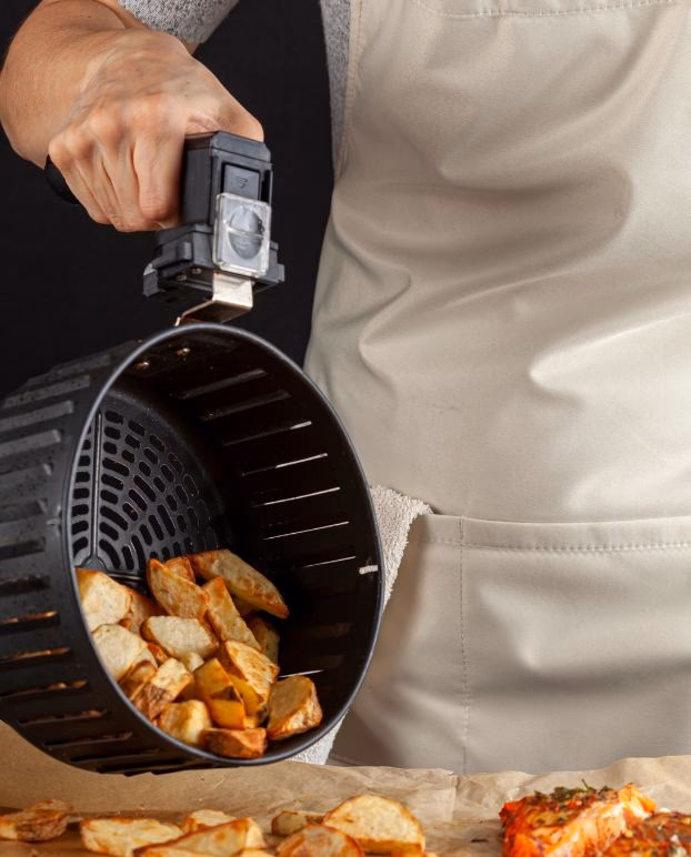 Kan en airfryer stå på køkkenbordet?