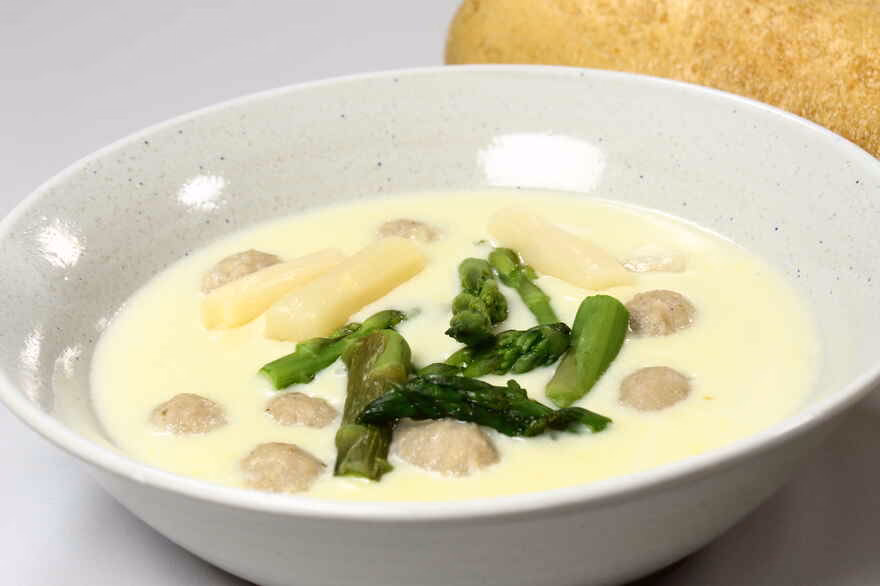 Kan man fryse aspargessuppe med fløde?