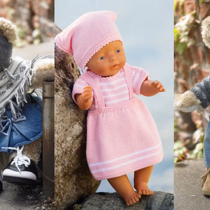 Hvor stor er en babyborn dukke?