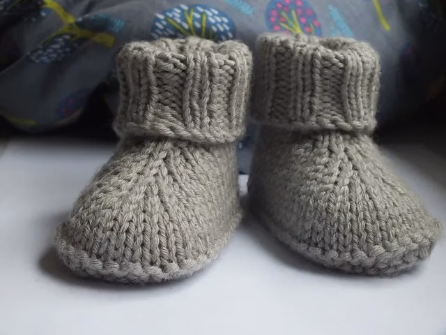 Hvor mange masker til babystrømper?