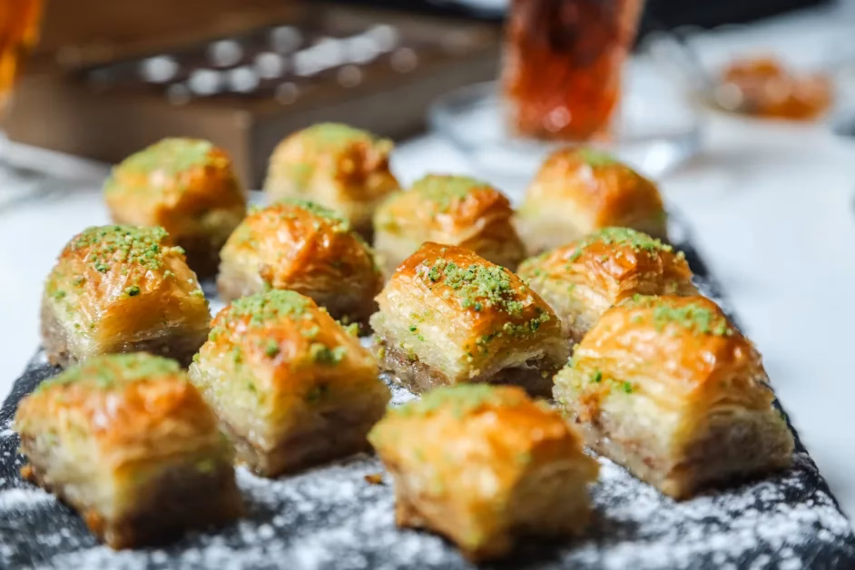Hvor længe kan baklava holde sig?
