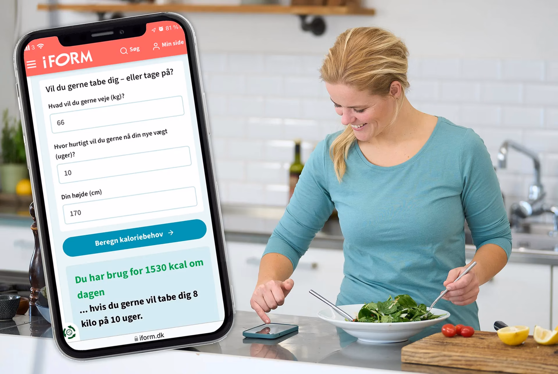 Hvordan regner man ud, hvor mange kalorier man skal spise?