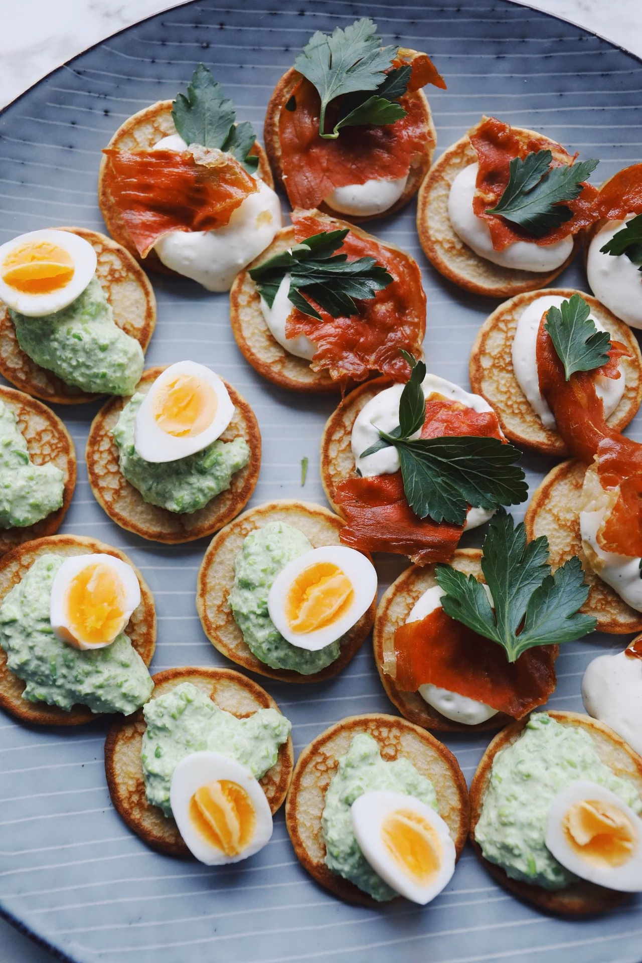 Kan man bage blinis uden boghvedemel?