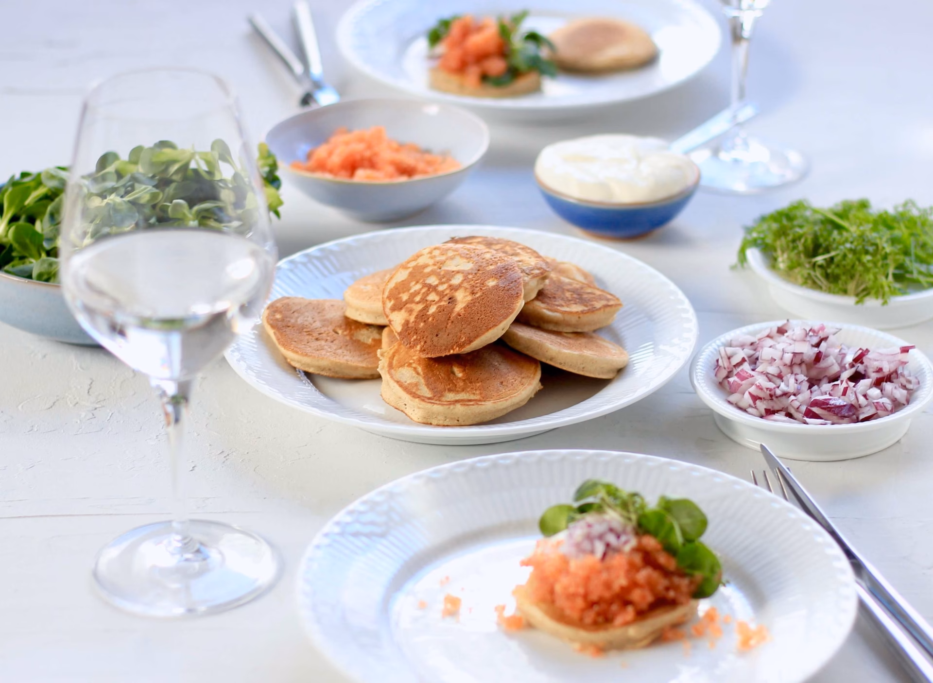 Hvorfor skal der boghvedemel i blinis?