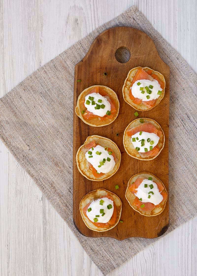 Kan man lave blinis i forvejen?