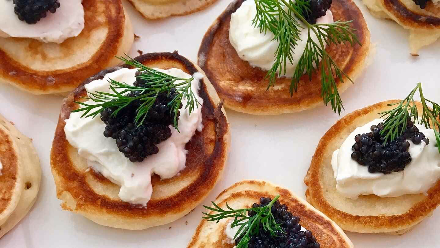 Hvor længe før kan man lave blinis?