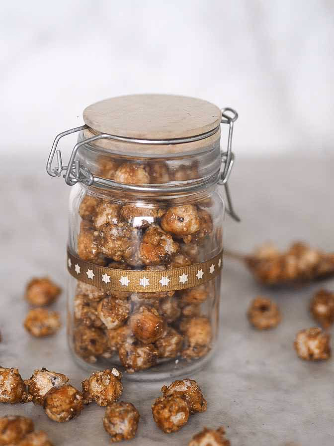 Hvor lang tid skal hasselnødder have i ovnen?