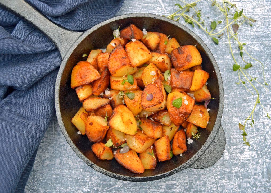 Kan man brase kartofler i airfryer?