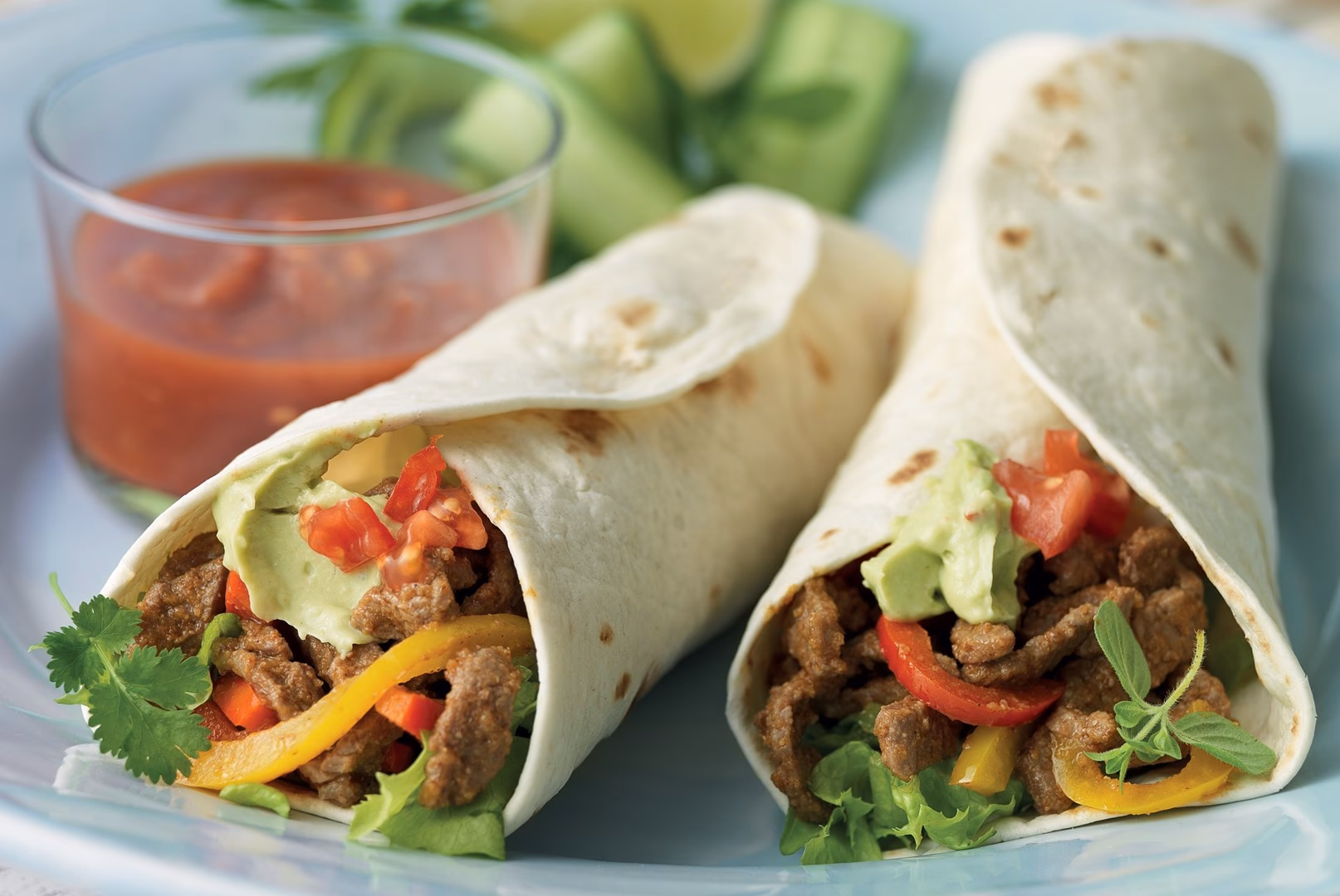 Hvad er forskellen på burritos og tortillas?