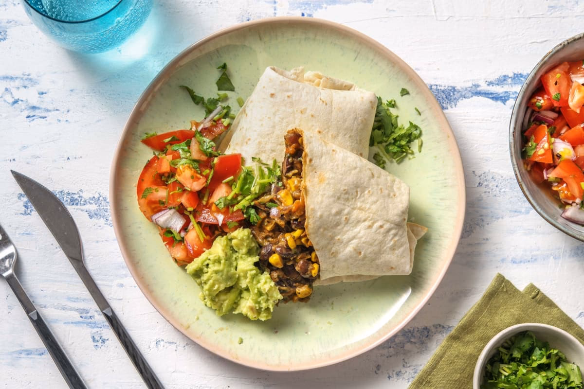 Hvad er der i en chipotle burrito?