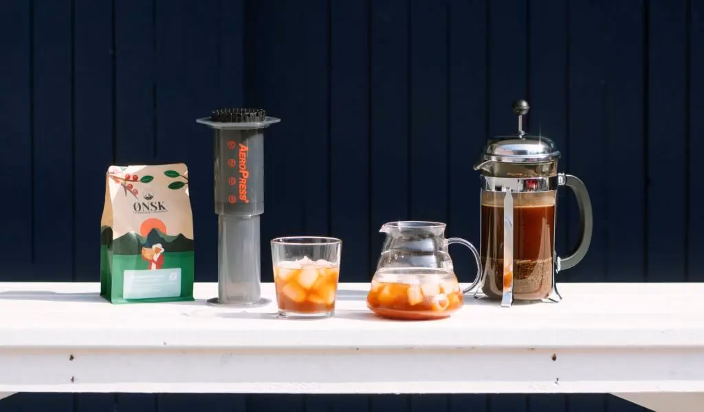 Hvor meget kaffe til cold brew?