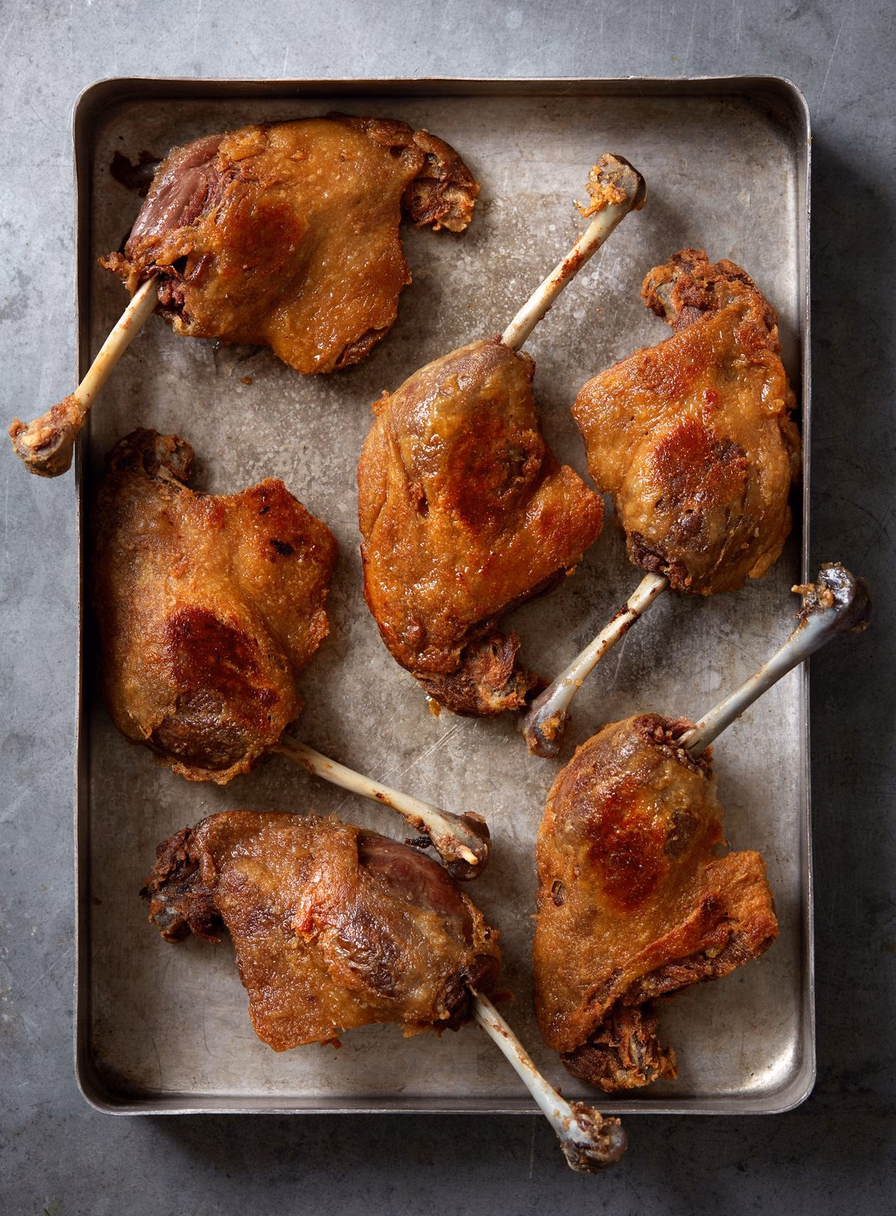 Hvad vil det sige, at en and er confiteret?