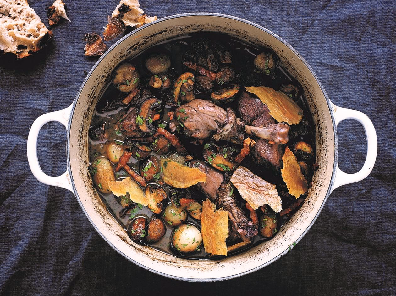 Kan man lave coq au vin dagen før?