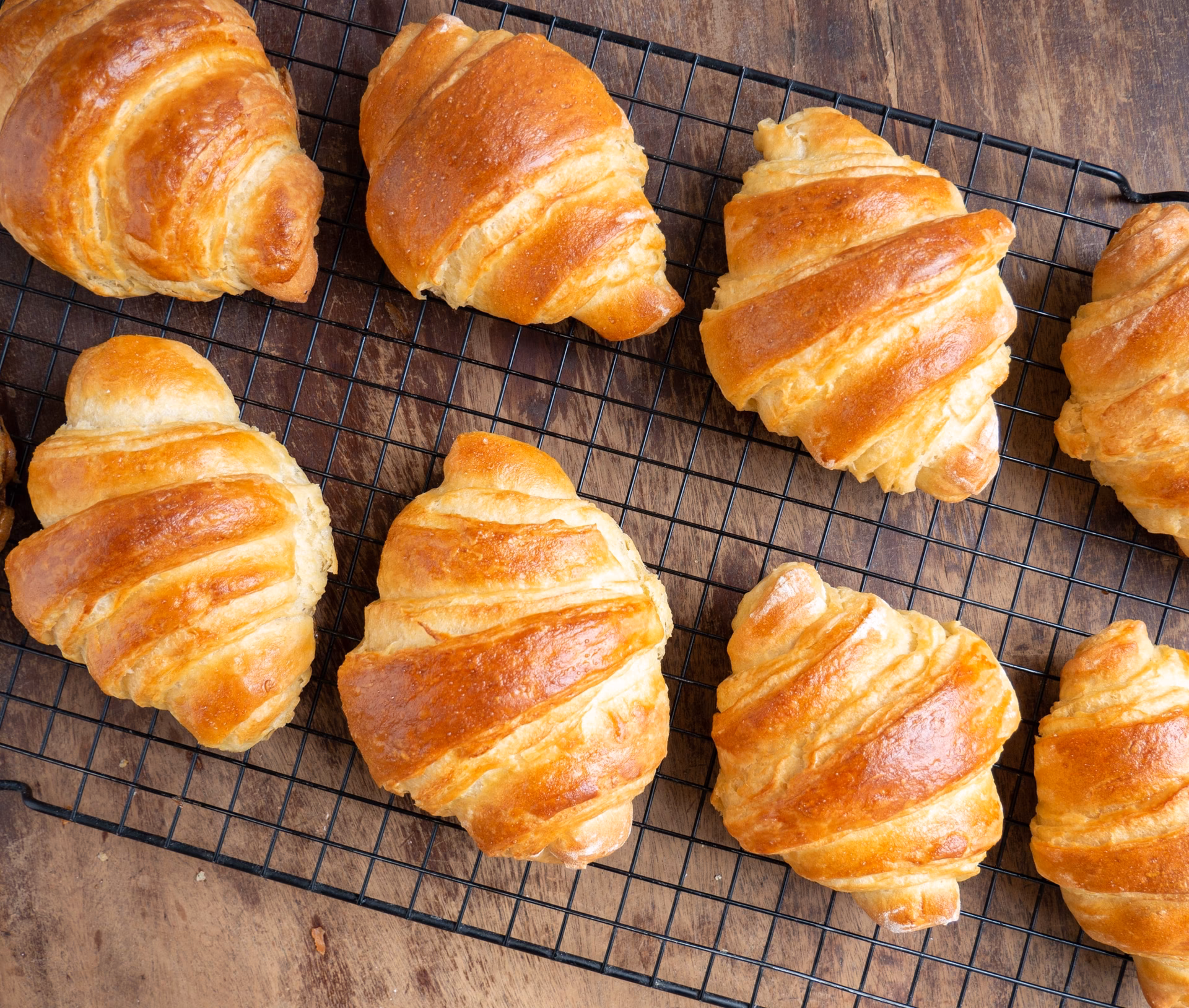 Hvor mange lag skal en croissant have?
