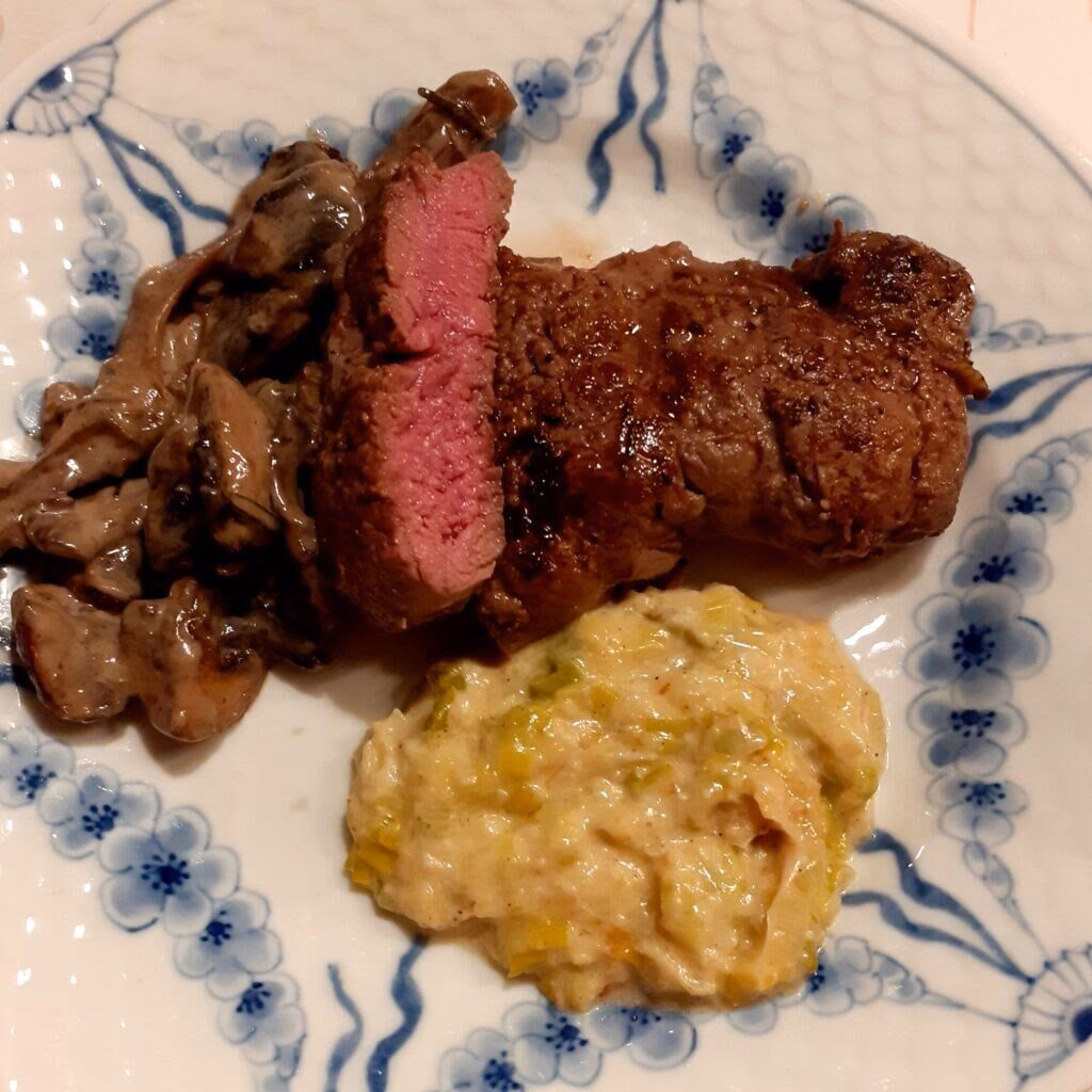 Hvor sidder klumpen på et dådyr?