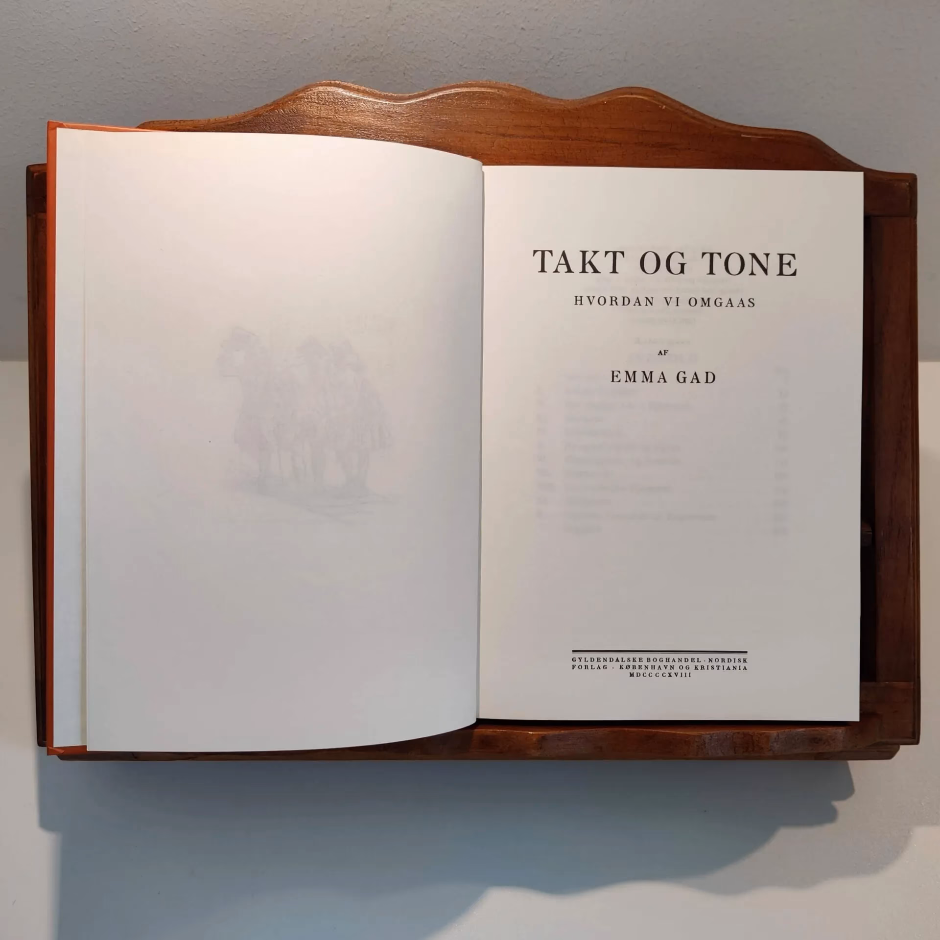 Hvad synes Emma Gad om julen?