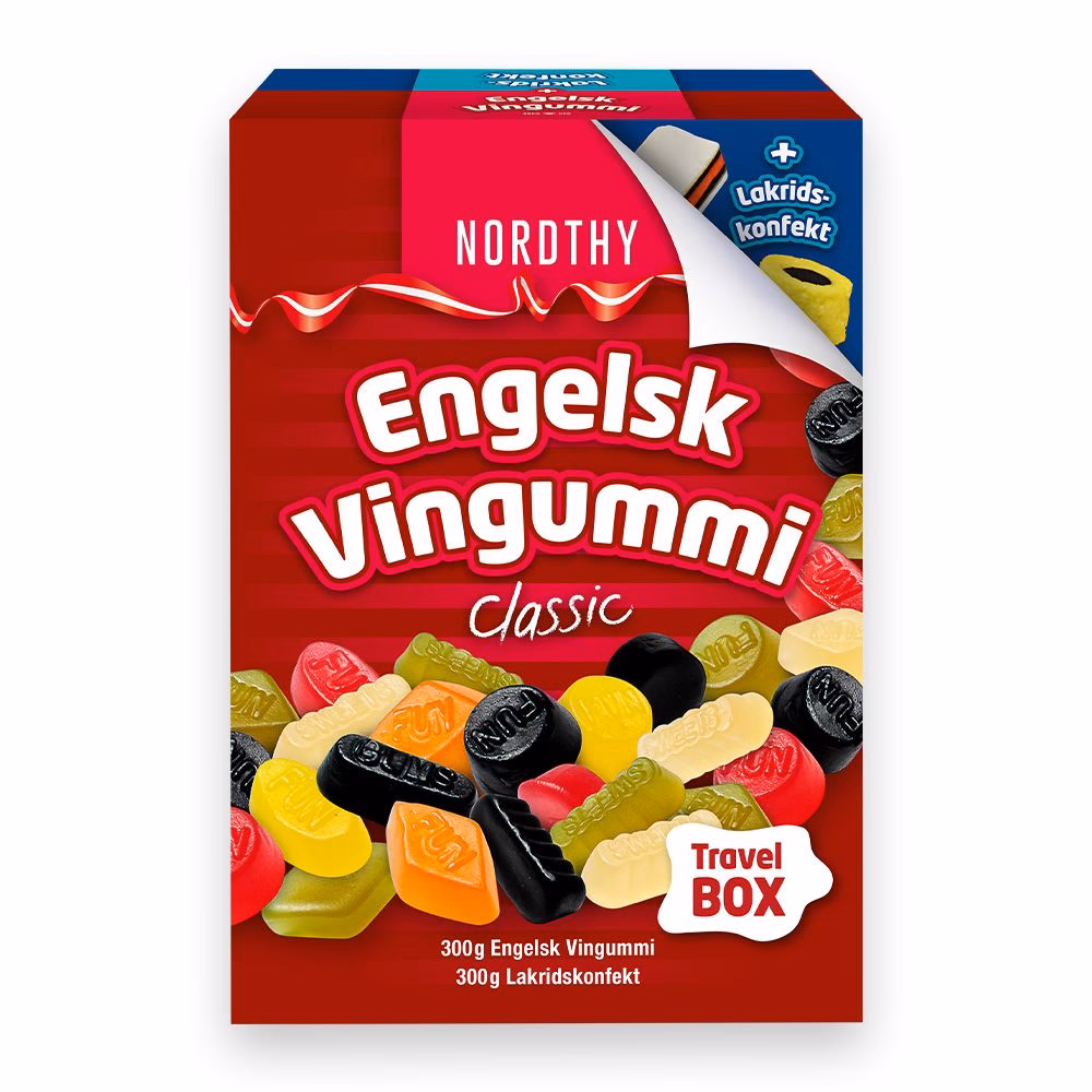 Hvad er rød vingummi lavet af?
