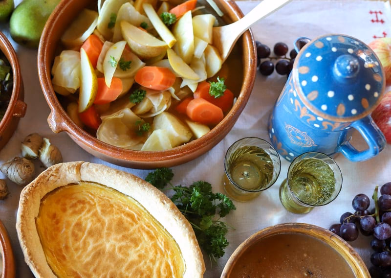 Hvad spiste man i middelalderen til jul?