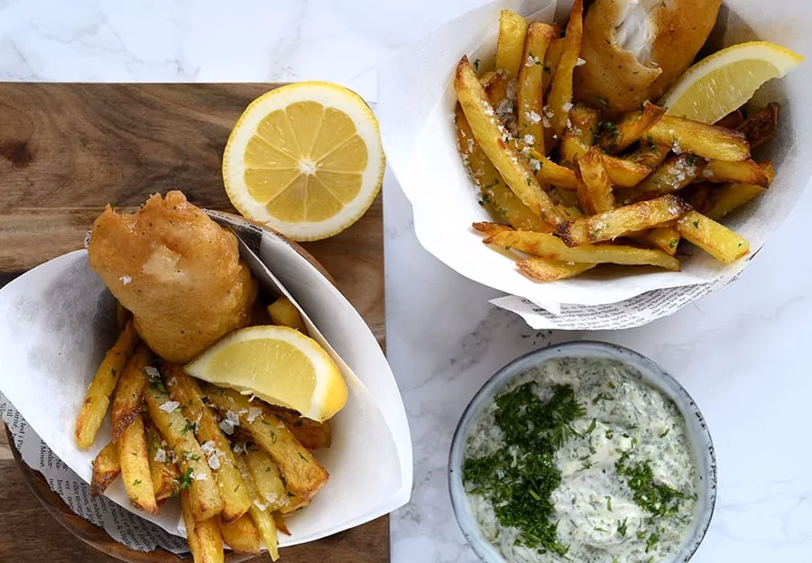 Kan man lave fish and chips i en airfryer?