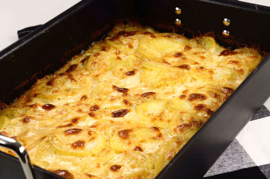 Kan man lave flødekartofler med madlavningsfløde?