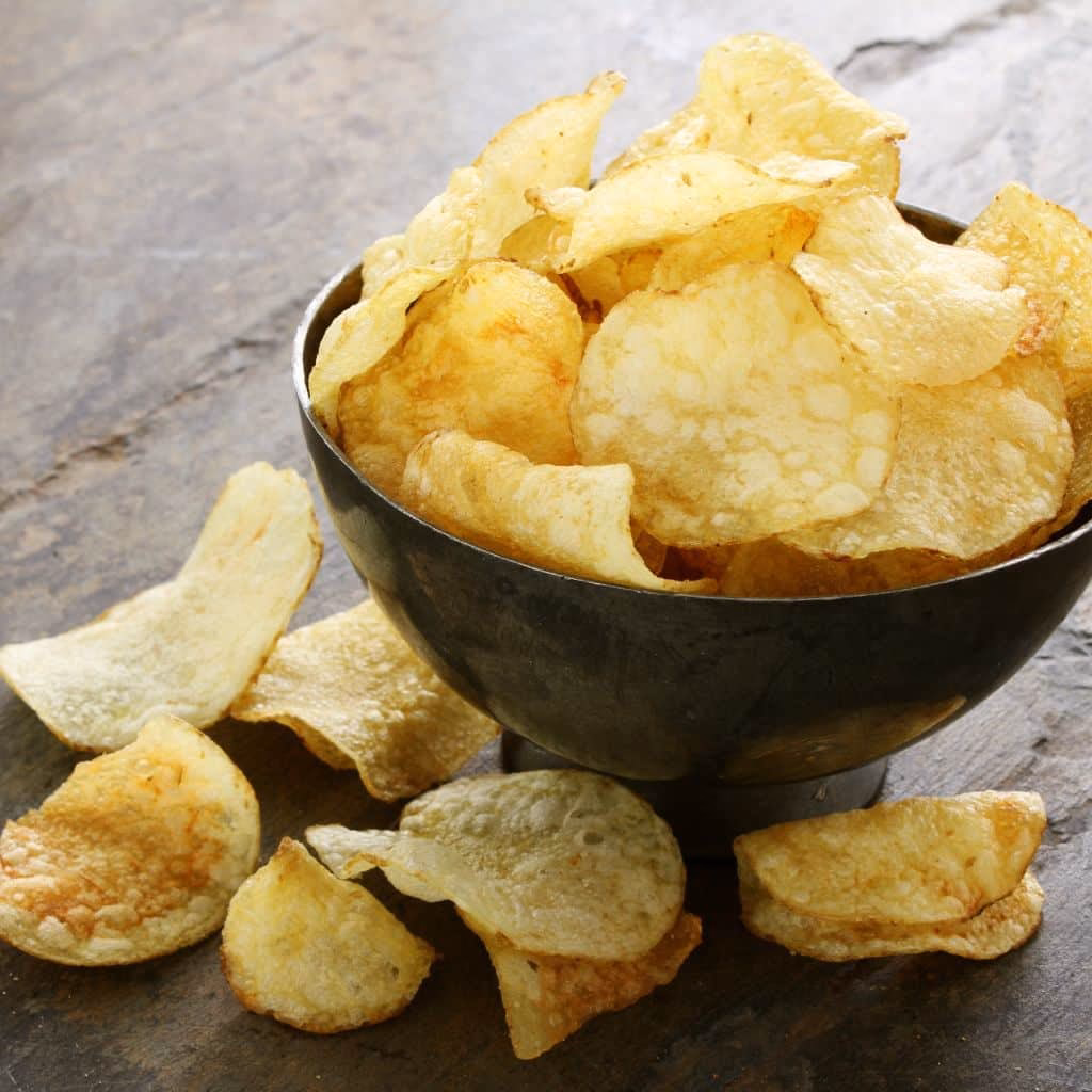 Hvor meget salt er der i franske kartofler?