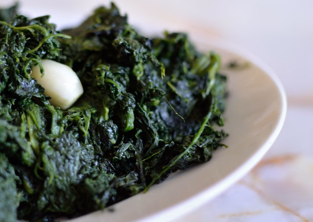 Kan man koge frossen spinat?