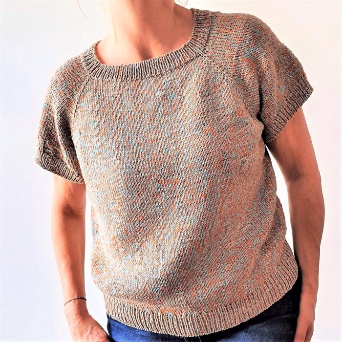 Kan man strikke bluse af strømpegarn?