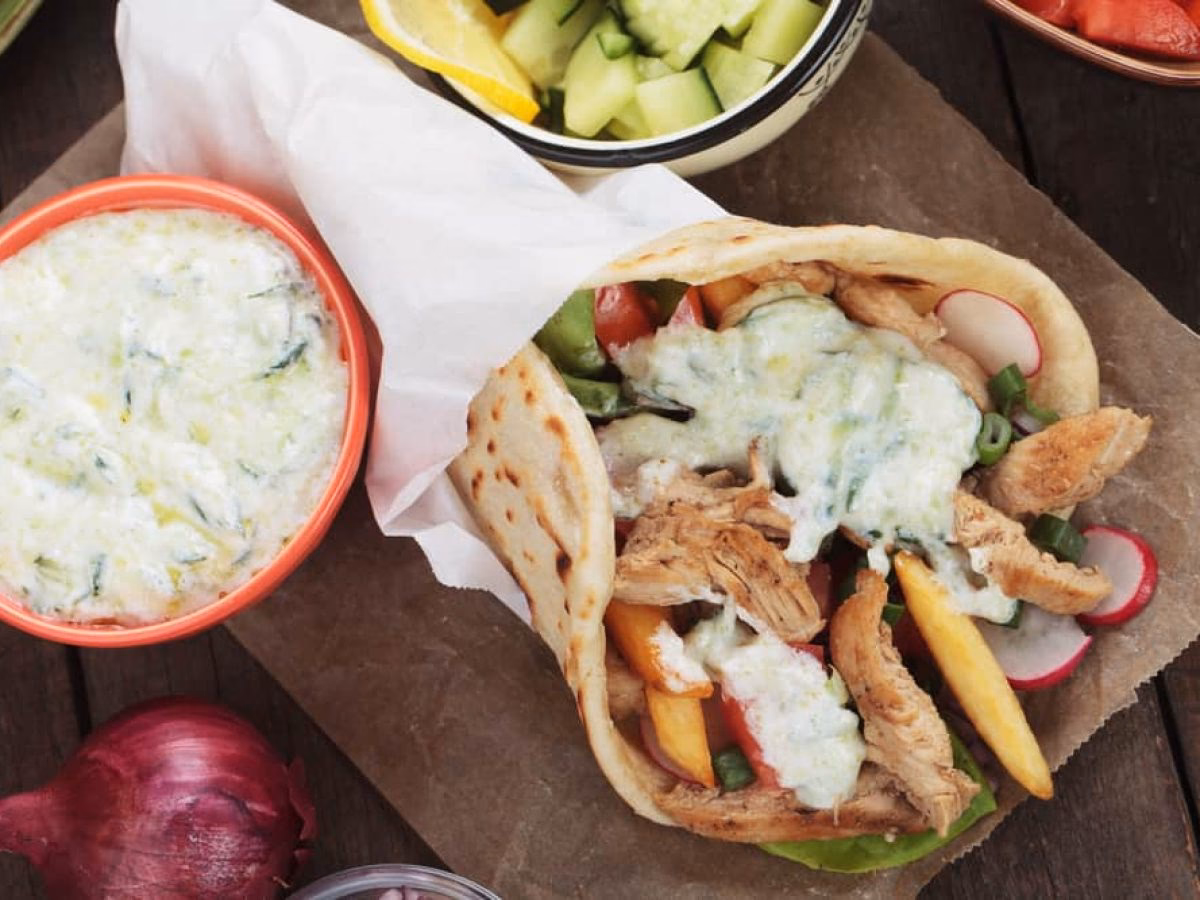 Hvad er forskellen på gyros og kebab?