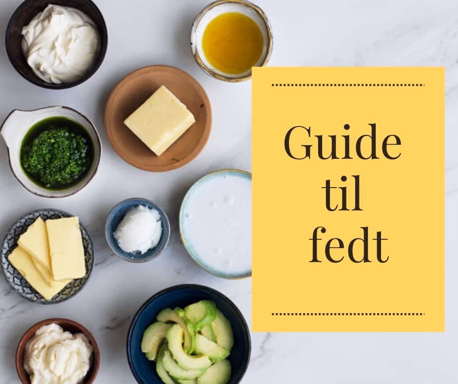 Hvilken type fedt anbefales det, at man spiser mest af?