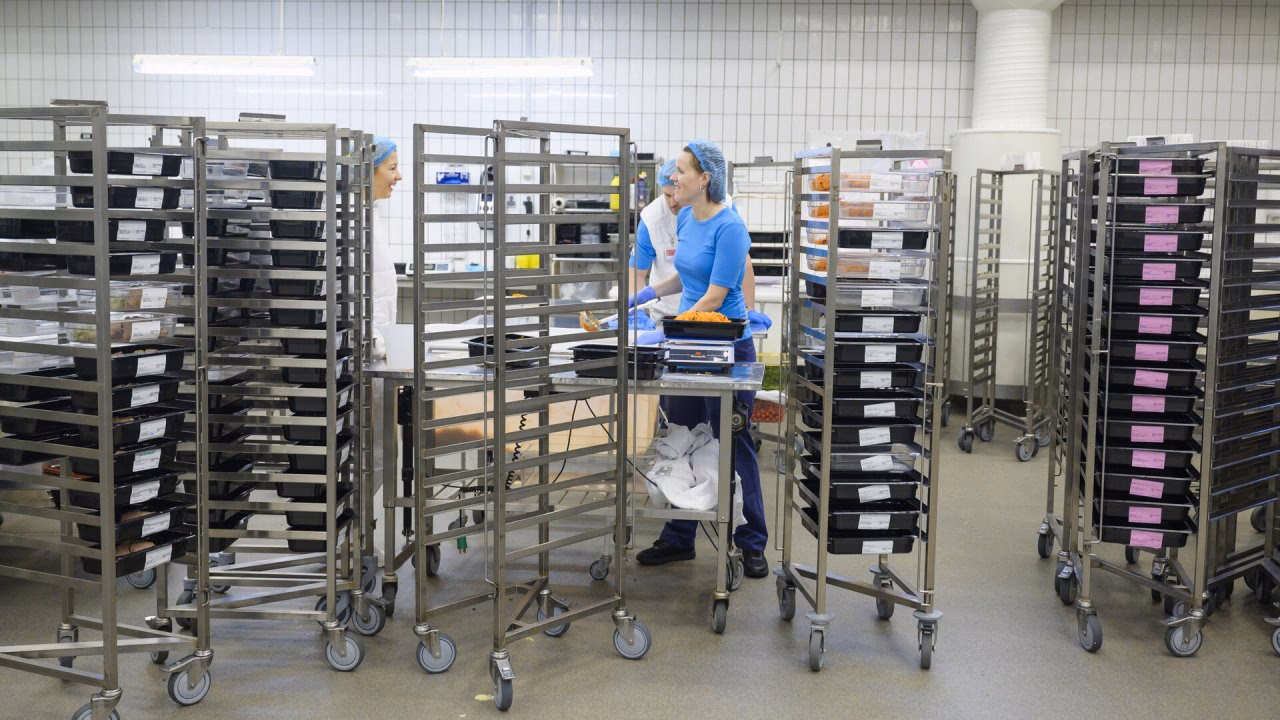 Er der cafeteria på Rigshospitalet?