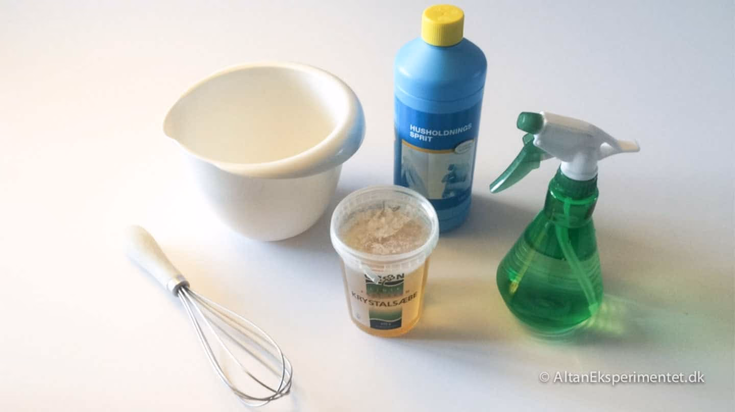 Kan planter tåle sprit?