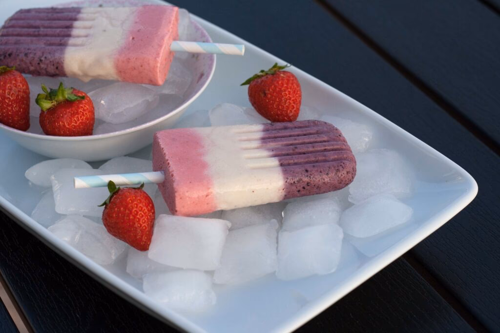 Kan man fryse skyr som is?