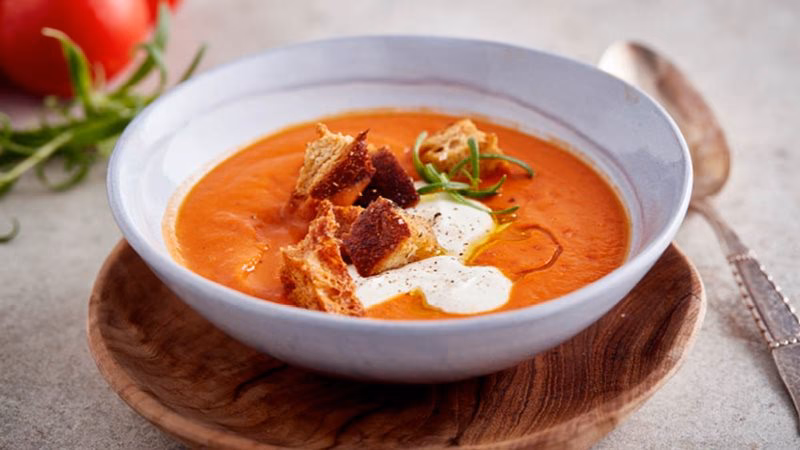 Er Karolines tomatsuppe sund?