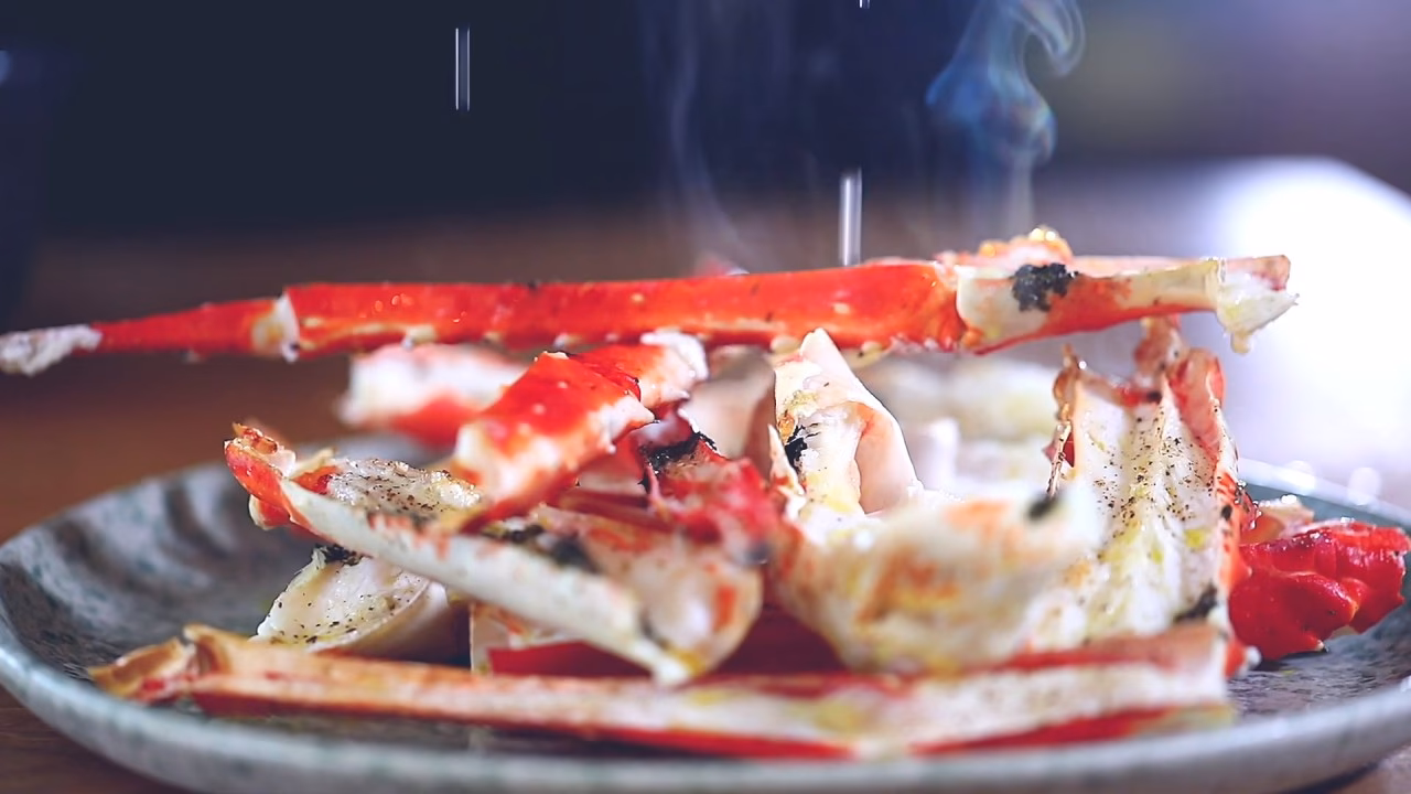 Hvor stor kan en king crab blive?