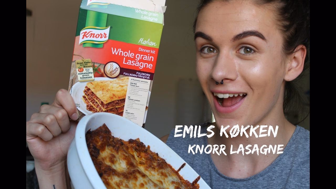 Hvad er der i Knorrs lasagne?
