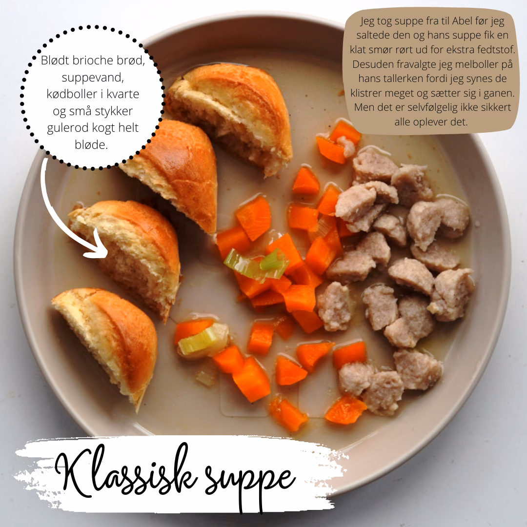 Hvornår må baby få pasta og kødsovs?