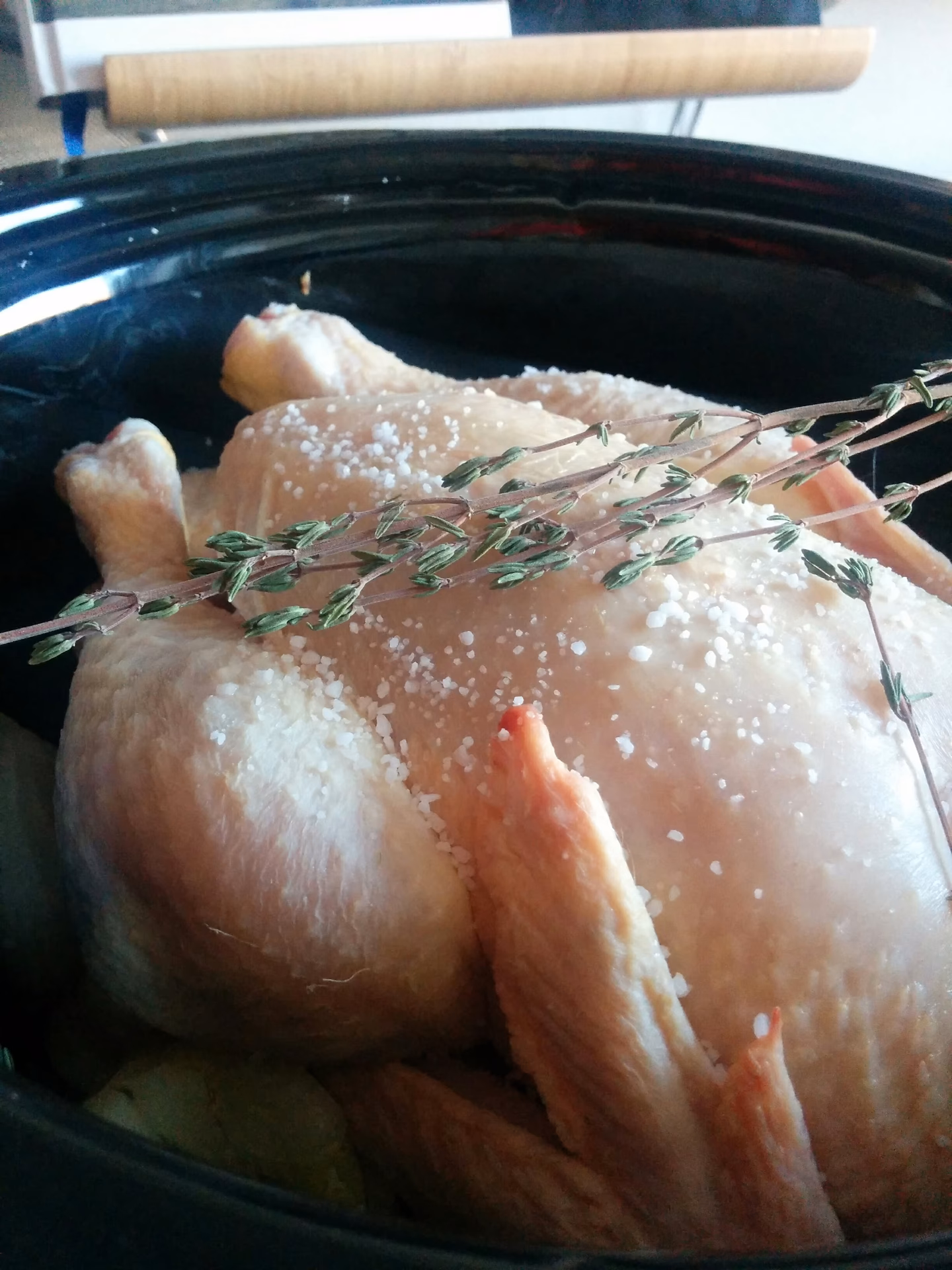 Hvor længe skal en gammel høne koge?