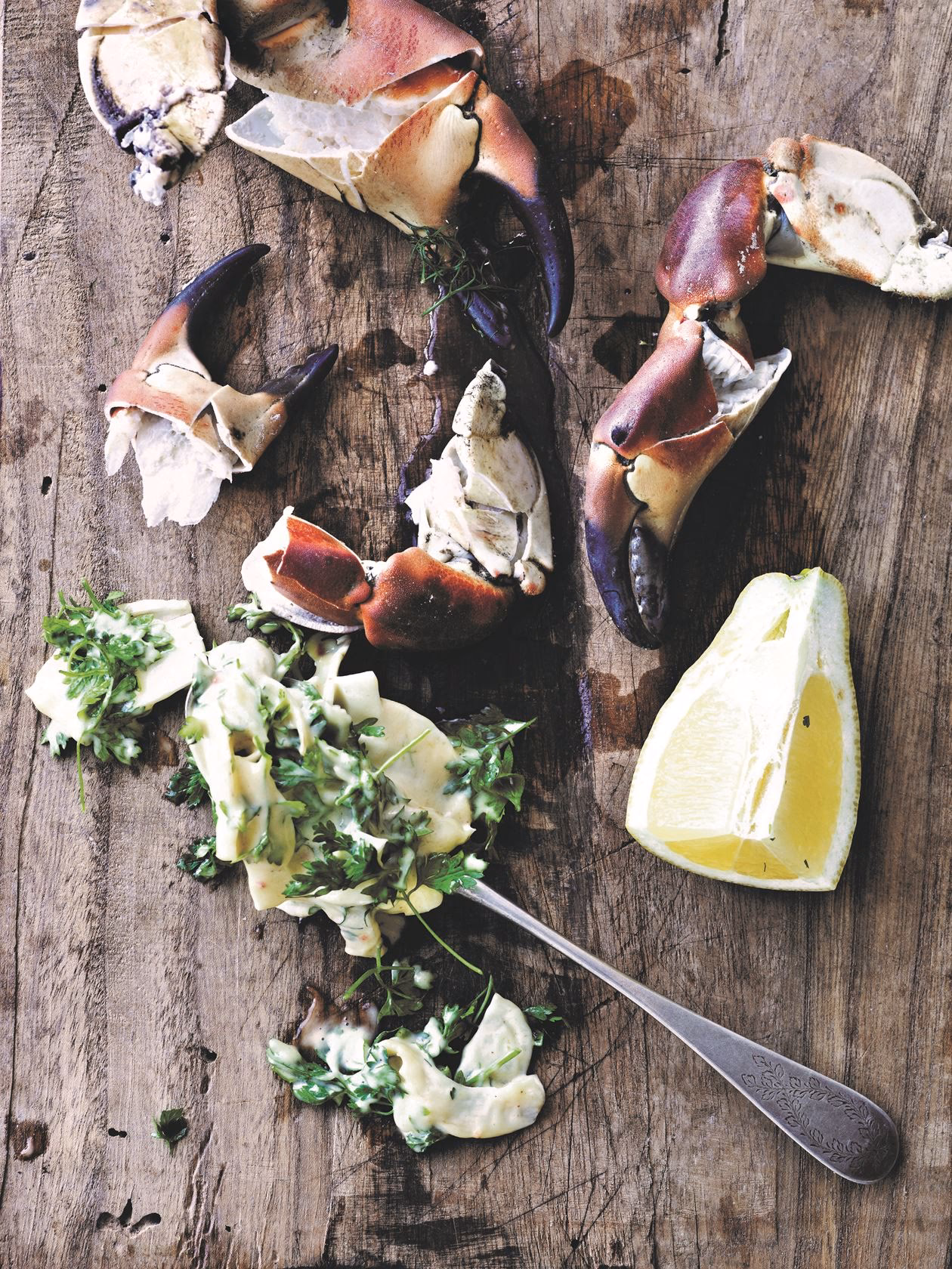 Kan man koge frosne krabbeklør?