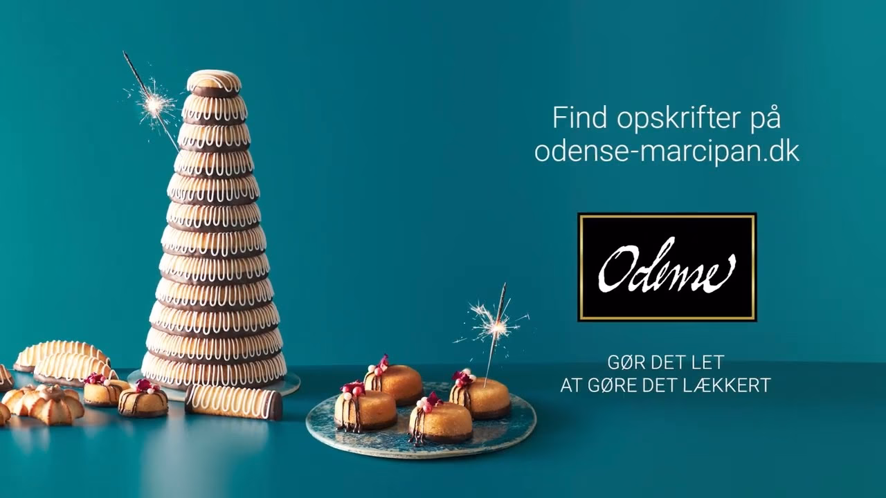 Kan man bage med Odense Marcipan?