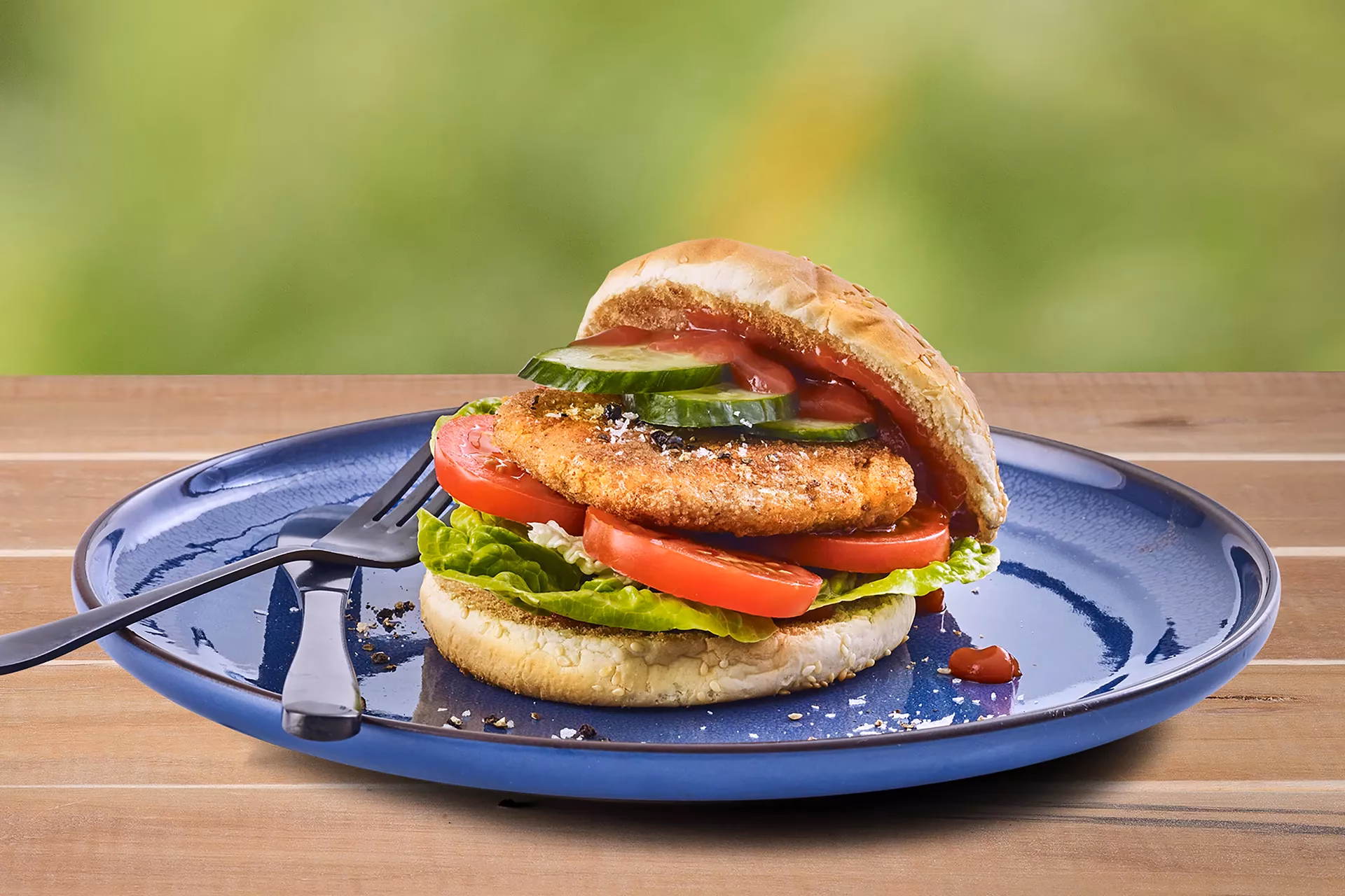 Hvor stammer kyllingeburger fra?