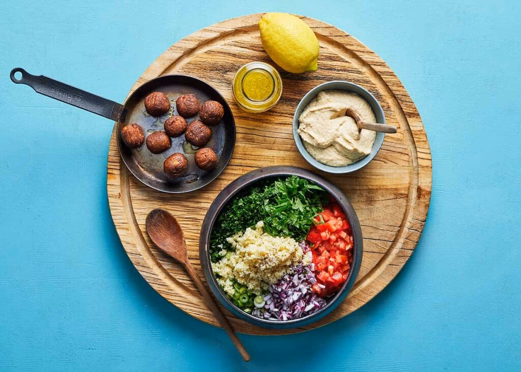 Hvilke krydderier er der i falafel?