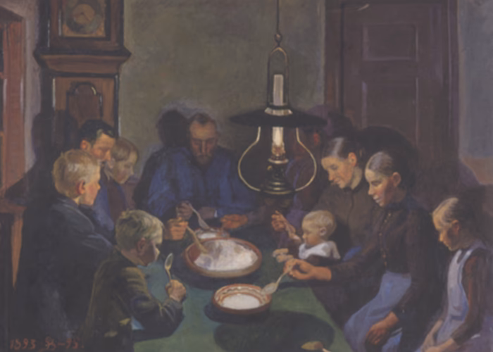 Hvad spiste man i gamle dage?