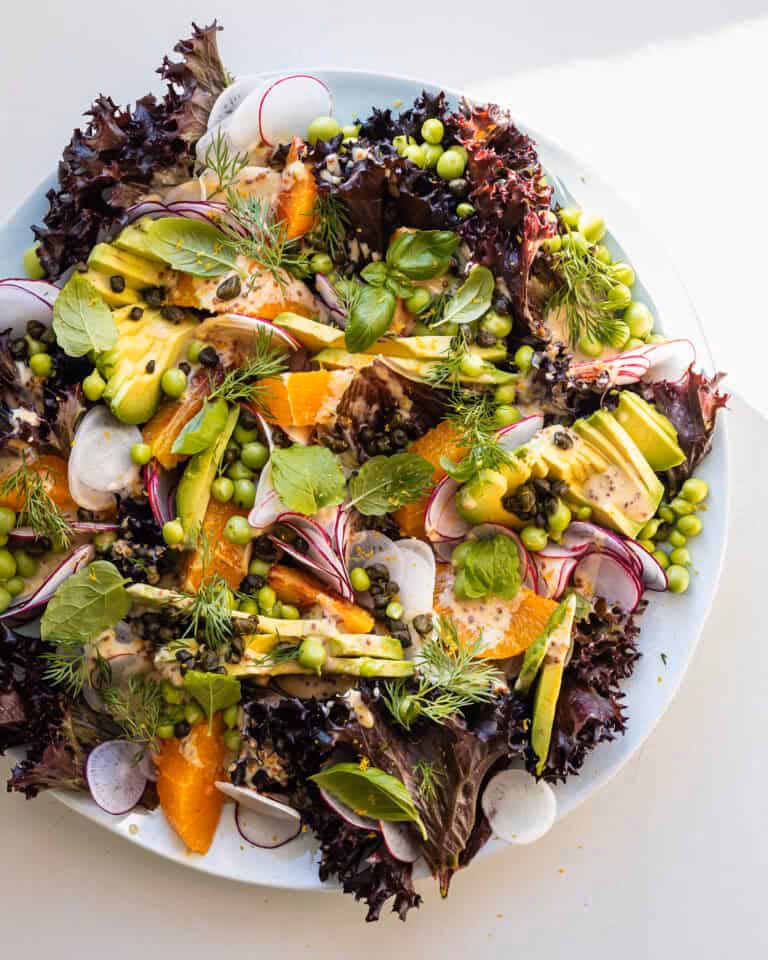 Hvilken salat passer til pizza?