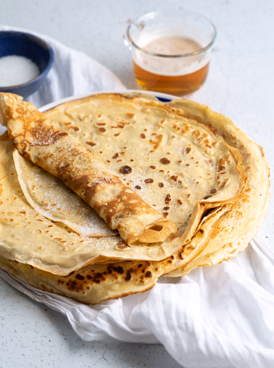 Hvilken øl bruger man til pandekager?