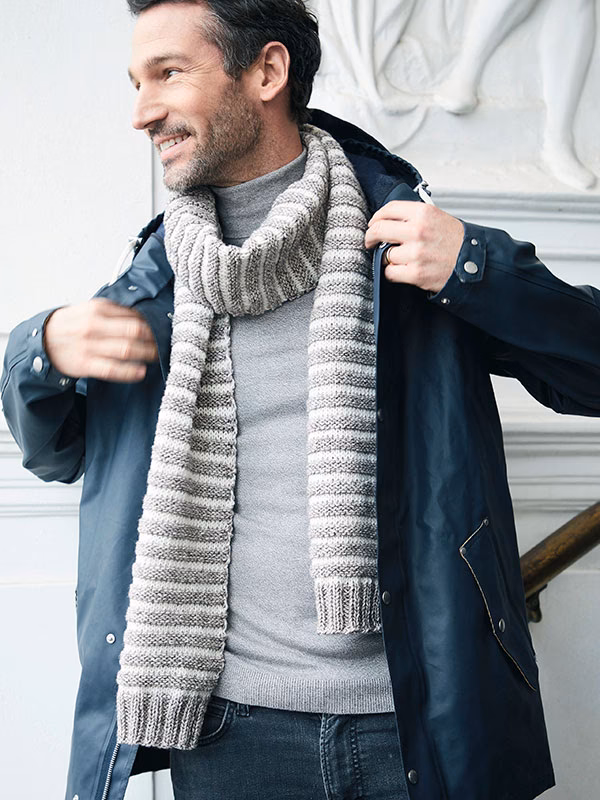 Hvordan binder man et halstørklæde til mænd?