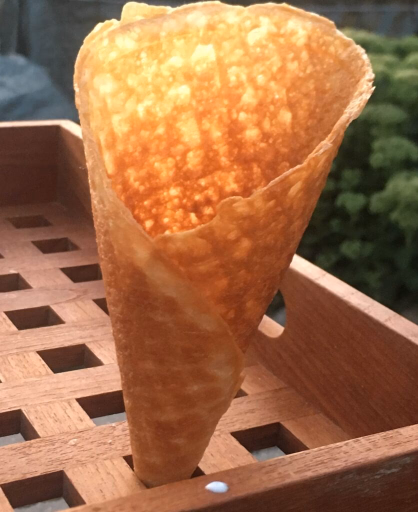 Kan man fryse isvafler?