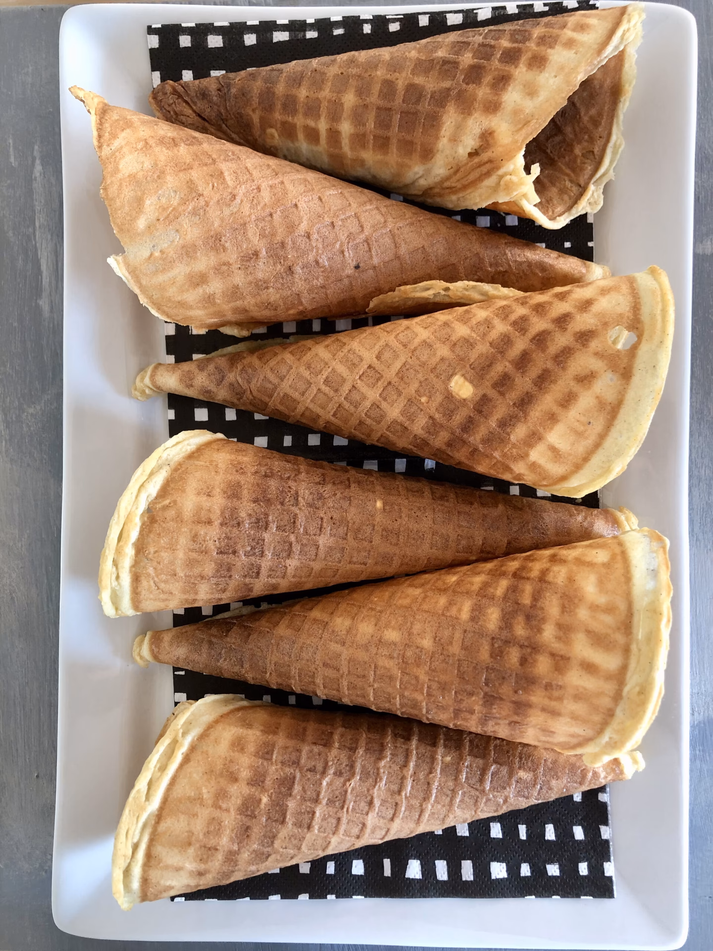 Hvad er der i isvafler?