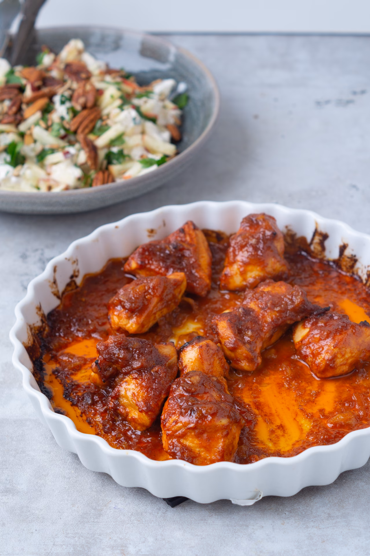 Hvor længe må kylling ligge i marinade?